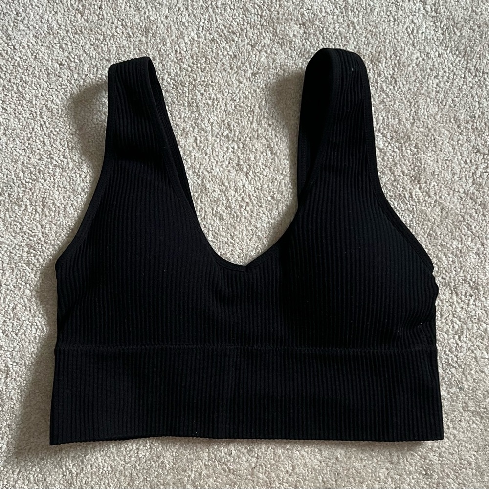 Aeropostale Ribbed Crop Top - Picture 2 of 5